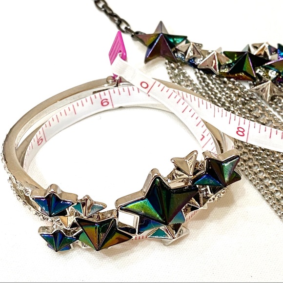 Betsey Johnson 'Star Power' Necklace/Bracelet Set NWT/HTF - Picture 11 of 14
